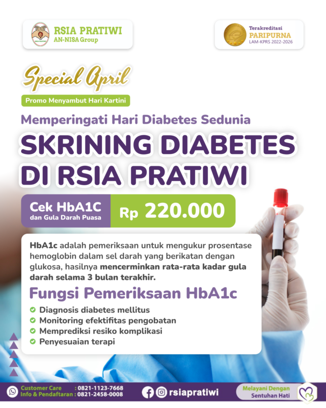 promo skrining diabetes cek hba1c