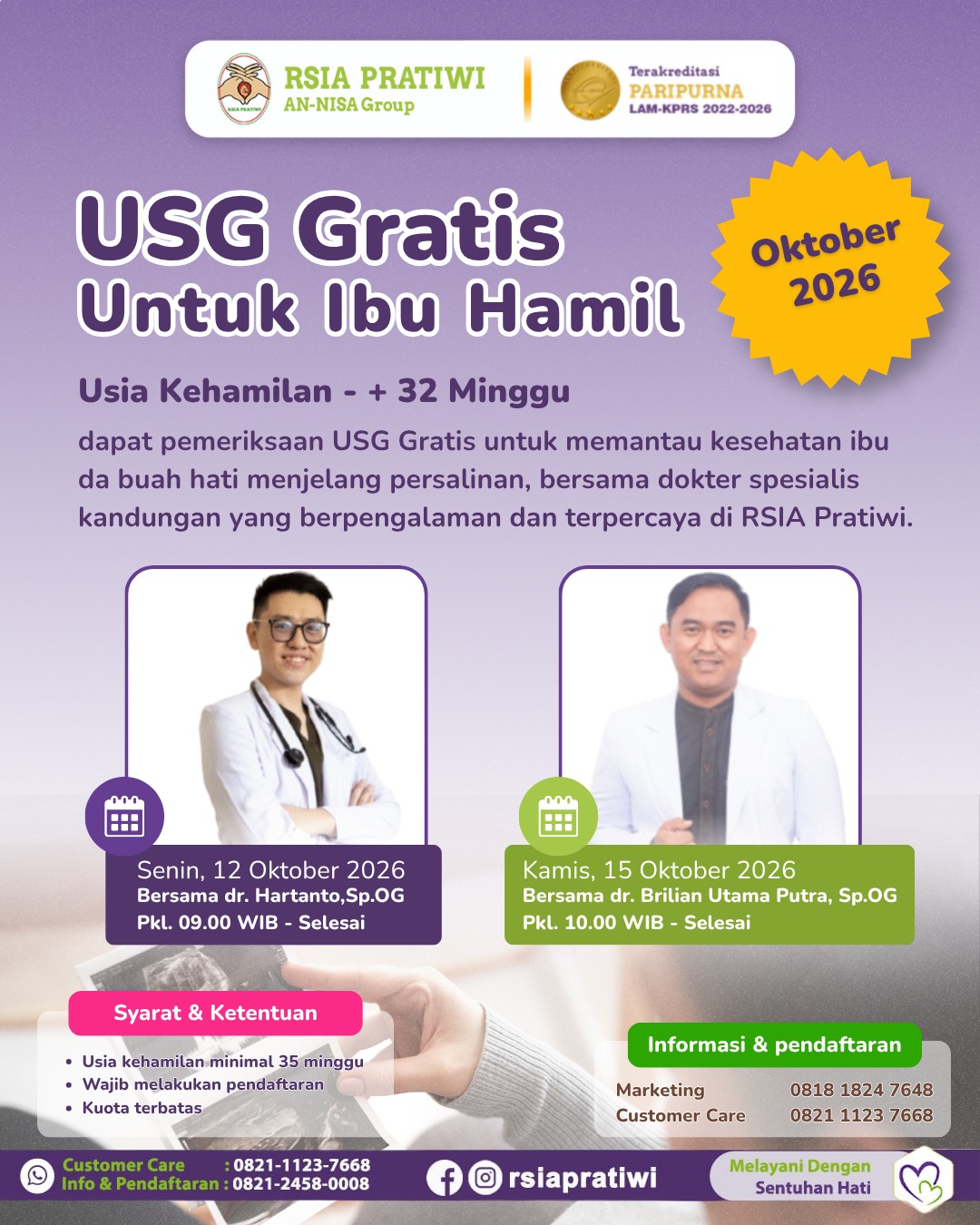 USG Gratis RSIA Pratiwi Tangerang Oktober 2026 (4)